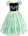 Xinfenglai Green Girls Cosplay Dance Dress Princess Costumes (4-5T)