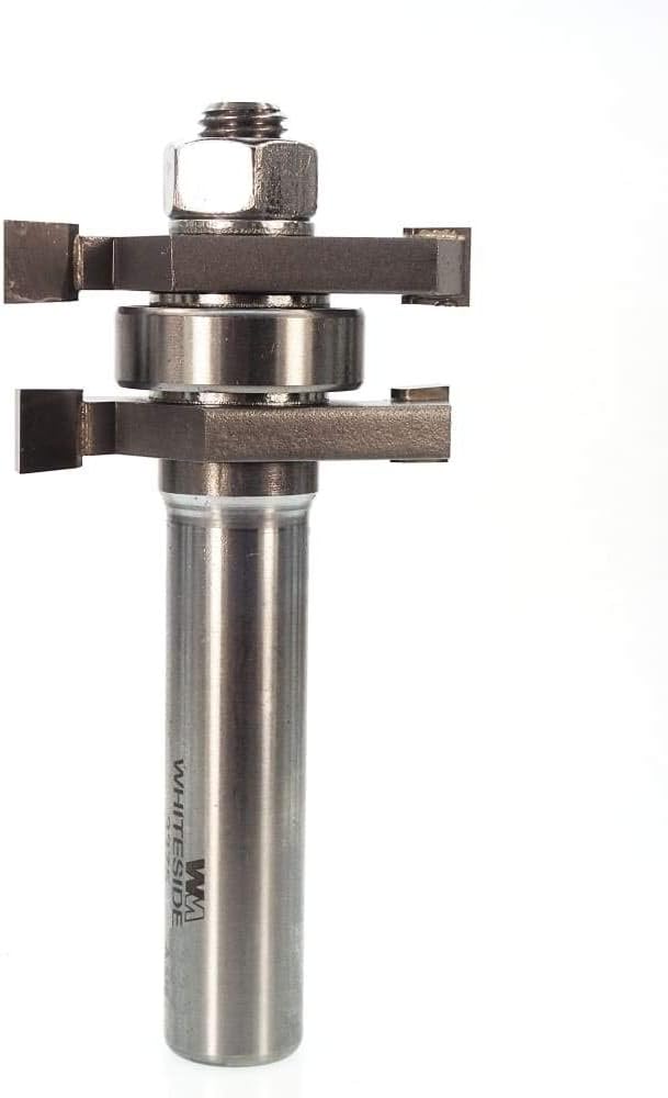 Whiteside Router Bits 3375 Tongue and Groove Assembly with 1-5/8-Inch Large Diameter and 1/2-Inch to 13/16-Inch Cutting Length