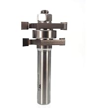 Whiteside 3375 Tongue and Groove Assembly with 1-5/8-Inch Large Diameter and 1/2-Inch to 13/16-Inch Cutting Length