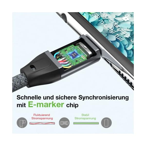 ULT-WIIQ 90 Grad USB C 3.2 Kabel – Bild 8