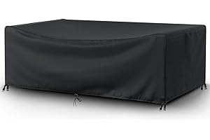 74'' Patio Furniture Covers Outdoor Rectangular Table and Chair Set Cover