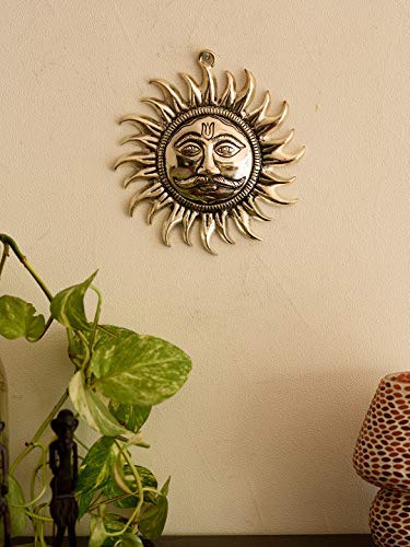 Décoratif Sun Éponte argent 20 cm Loi-223 objet tendance