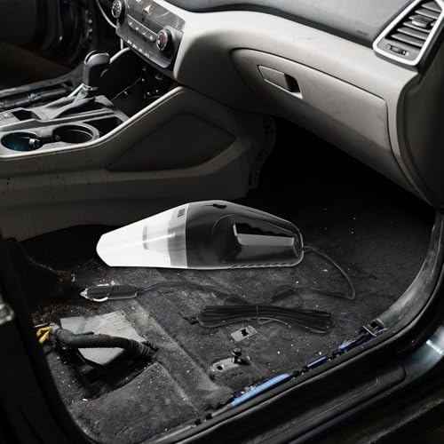 Aspiradora de coche portátil de 12v y potente succión CHILDWEET 120w ideal para viaje rápido 5