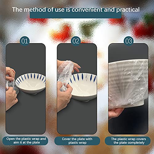 Fresh Keeping Bags, Elastic Food Storage Covers Stretchy Pla