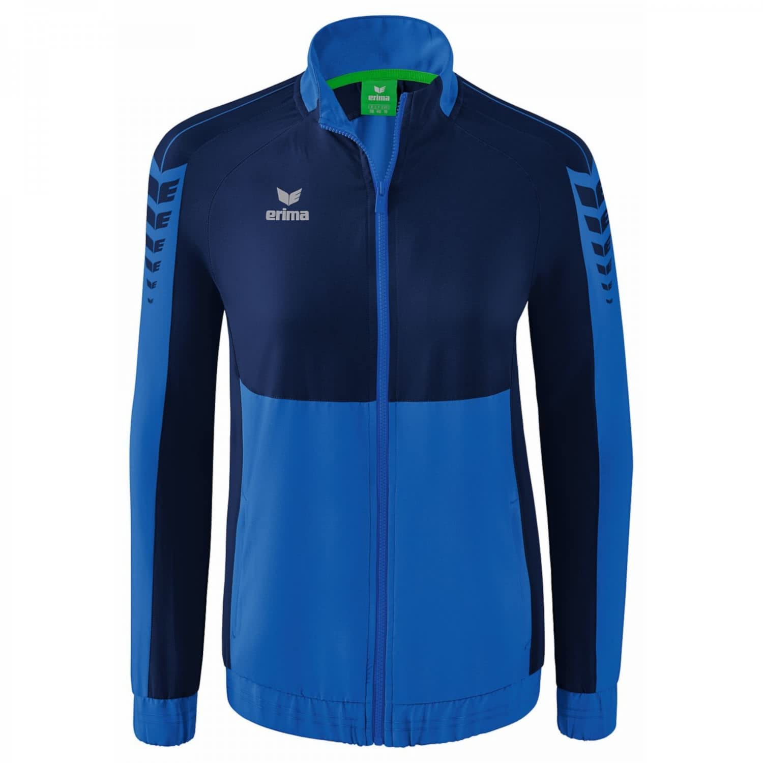 Erima Women's Six Wings Presentation Jacket, New Royal/New Navy, 34