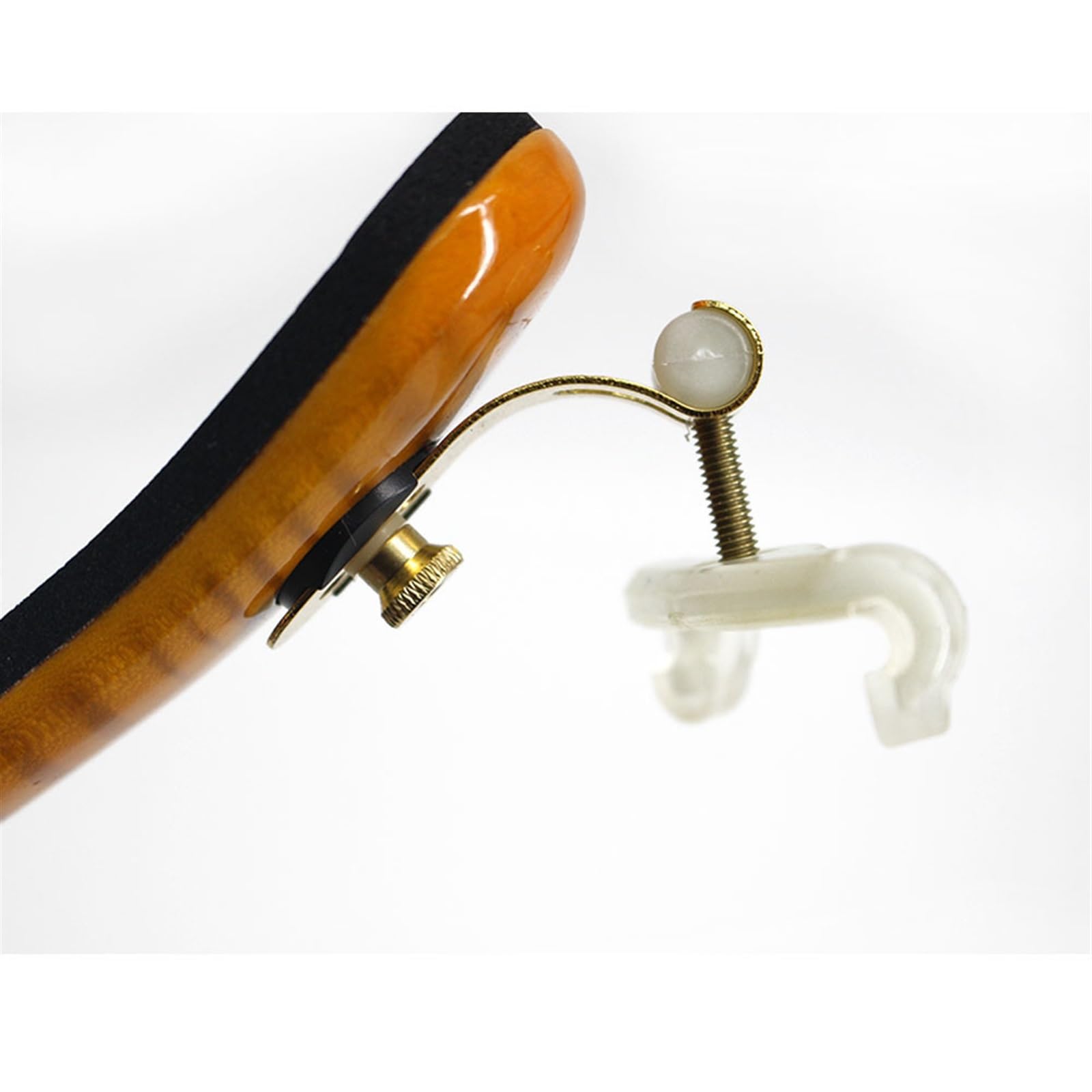 Soporte de hombro para violín Reposabrazos de madera con patrón de arce para violín, 3/4, 4/4, adecuado para profesionales (Color : 3/4)