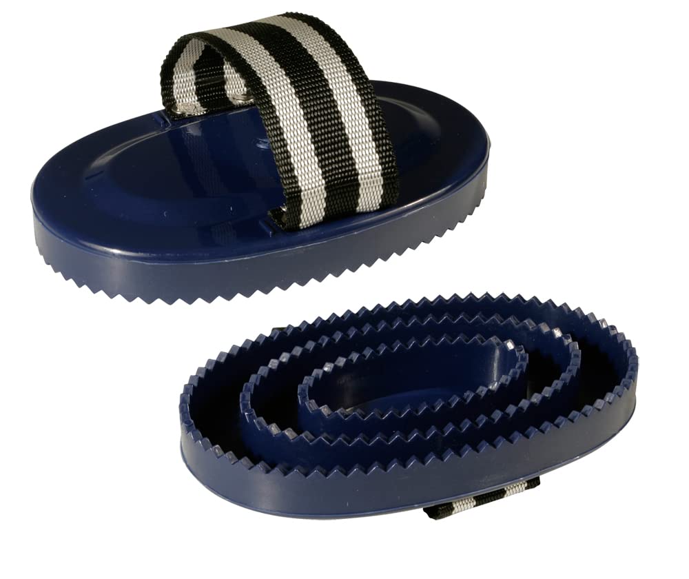 PFIFF Plástico Almohaza, Ovalada, Color Azul