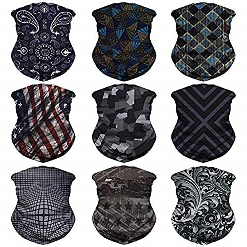 Image of JOEYOUNG Headwear, Bandana, Neck Gaiter Head Wrap Headband Balaclava Magic Scarf