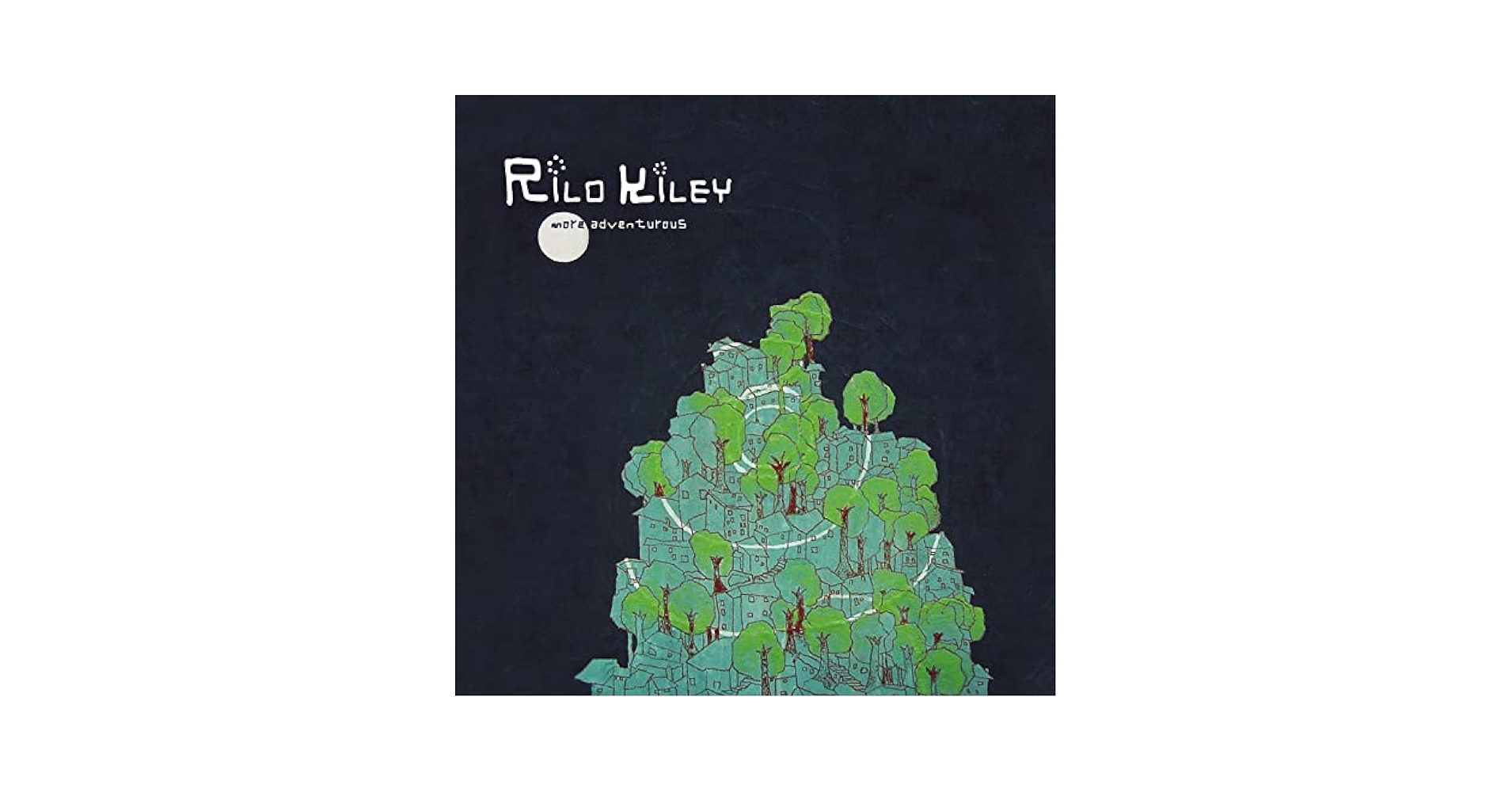 Rilo Kiley/More Adventurous レコード オリジナルLP More Adventurous [Half & Half Two-Tone Green Vinyl] [Barnes