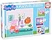 Educa- Cartone Puzzle Progressive Peppa Pig 12-16-20-25, Multicolore, Unica, 16817