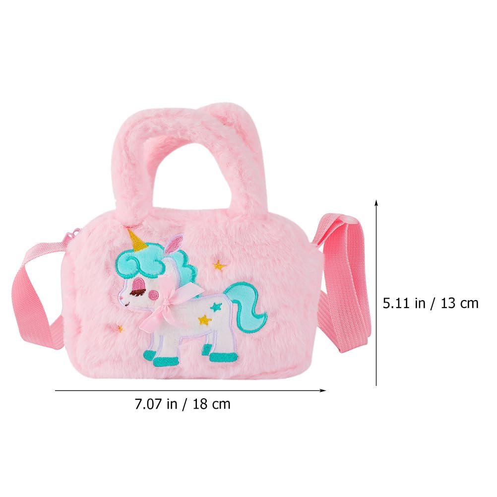 Holibanna Bolso Bandolera De Unicornio Diseño Adorable Ajustable y Resistente Niñas Ocasión