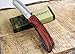 Buckshot Knives PBK220 Thumb Open Spring Assisted Tanto Cleaver Classic Wood Handle Pocket Knives (PBK220WD)