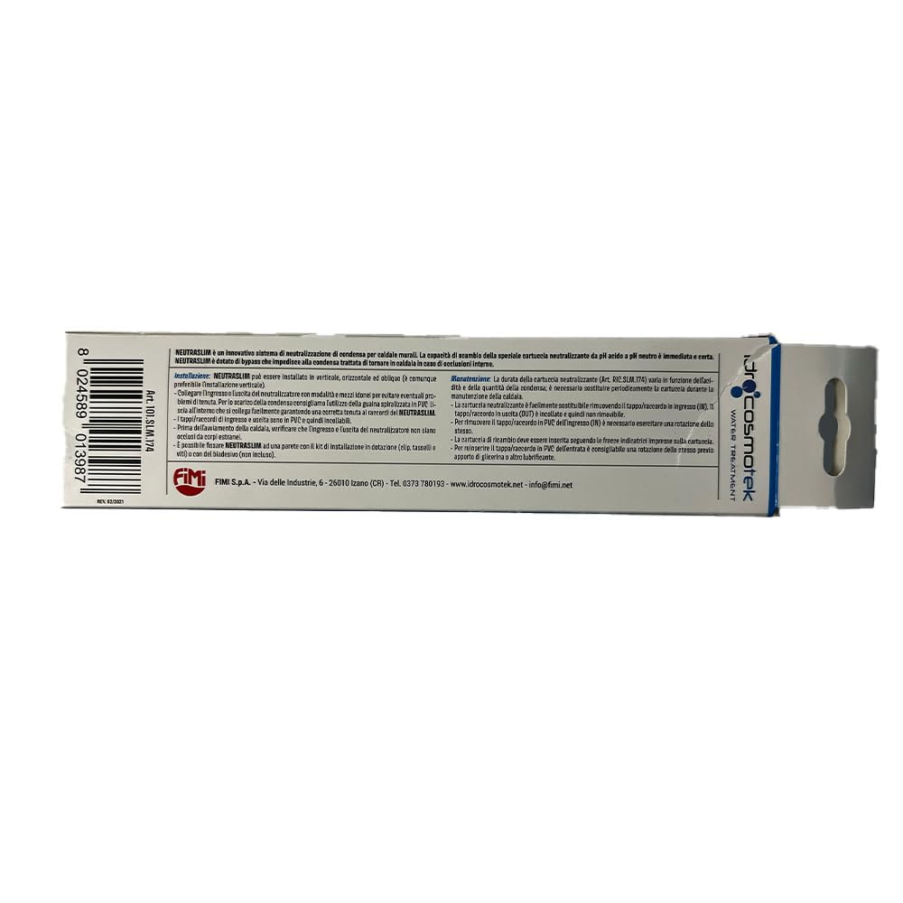 Neutraslim neutralizzatore di condensa per caldaie murali