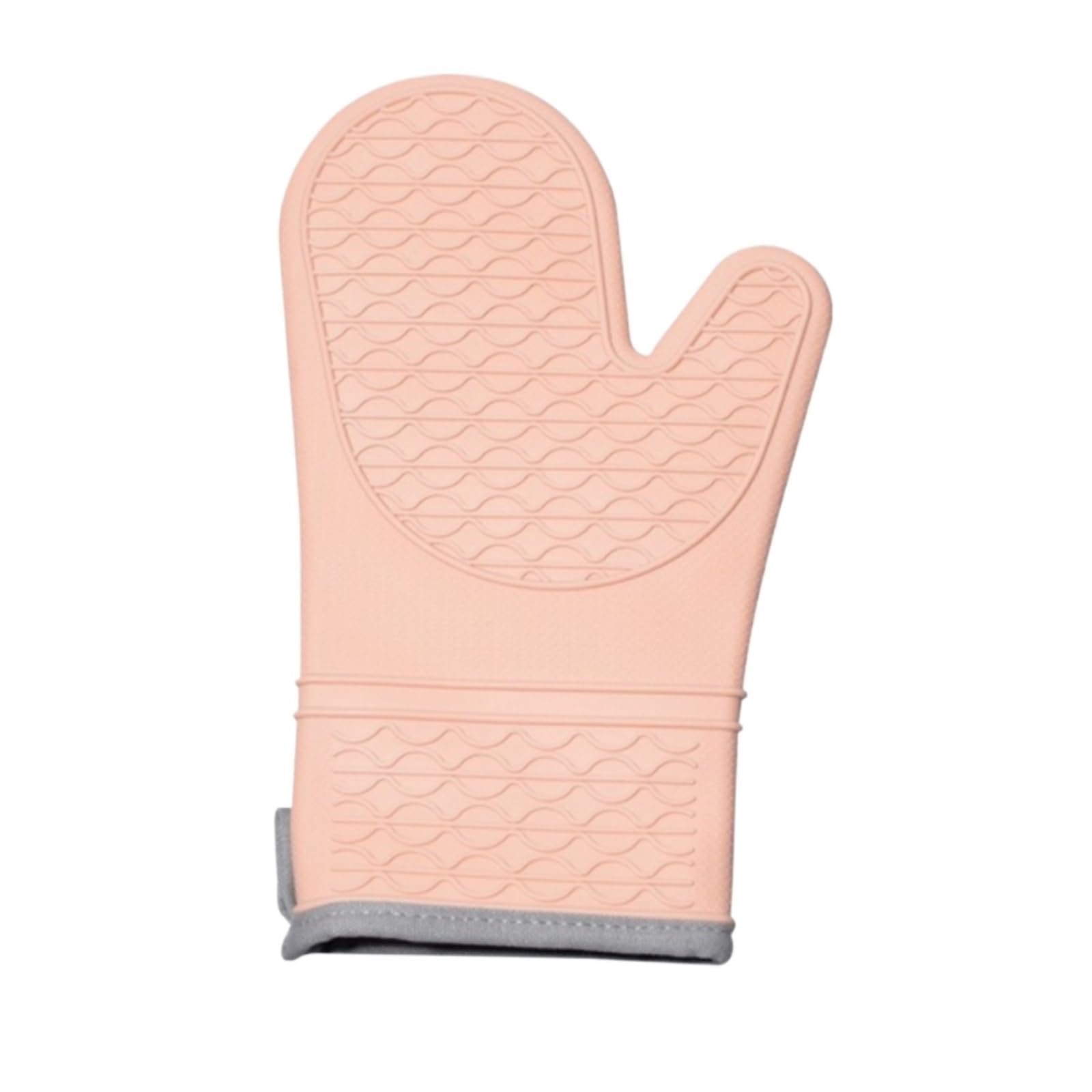 Manoplas Horno 1 Par De Manoplas De Horno Resistentes Al Calor, Guantes Antideslizantes De Silicona For Cocinar Y Hornear En Microondas Guantes Horno Cocina(Pink)