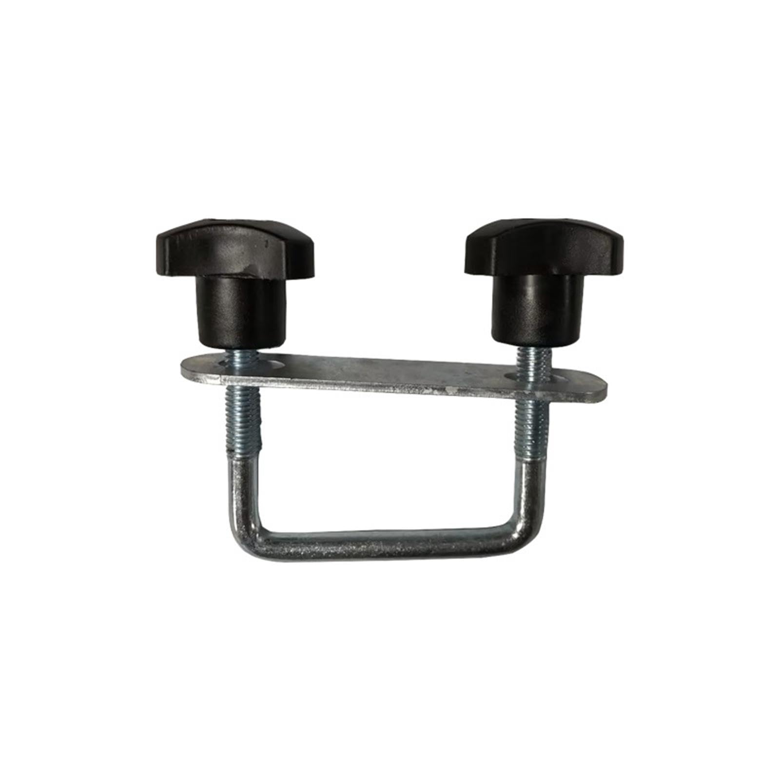 Milageto Lot de 4 Boulons en U pour Coffre de Toit, Fixations et Clips de Fixation, Attaches en Métal, Accessoires Haute Performance et Polyvalents pour Porte-Bagages de Toit, 9 Cm