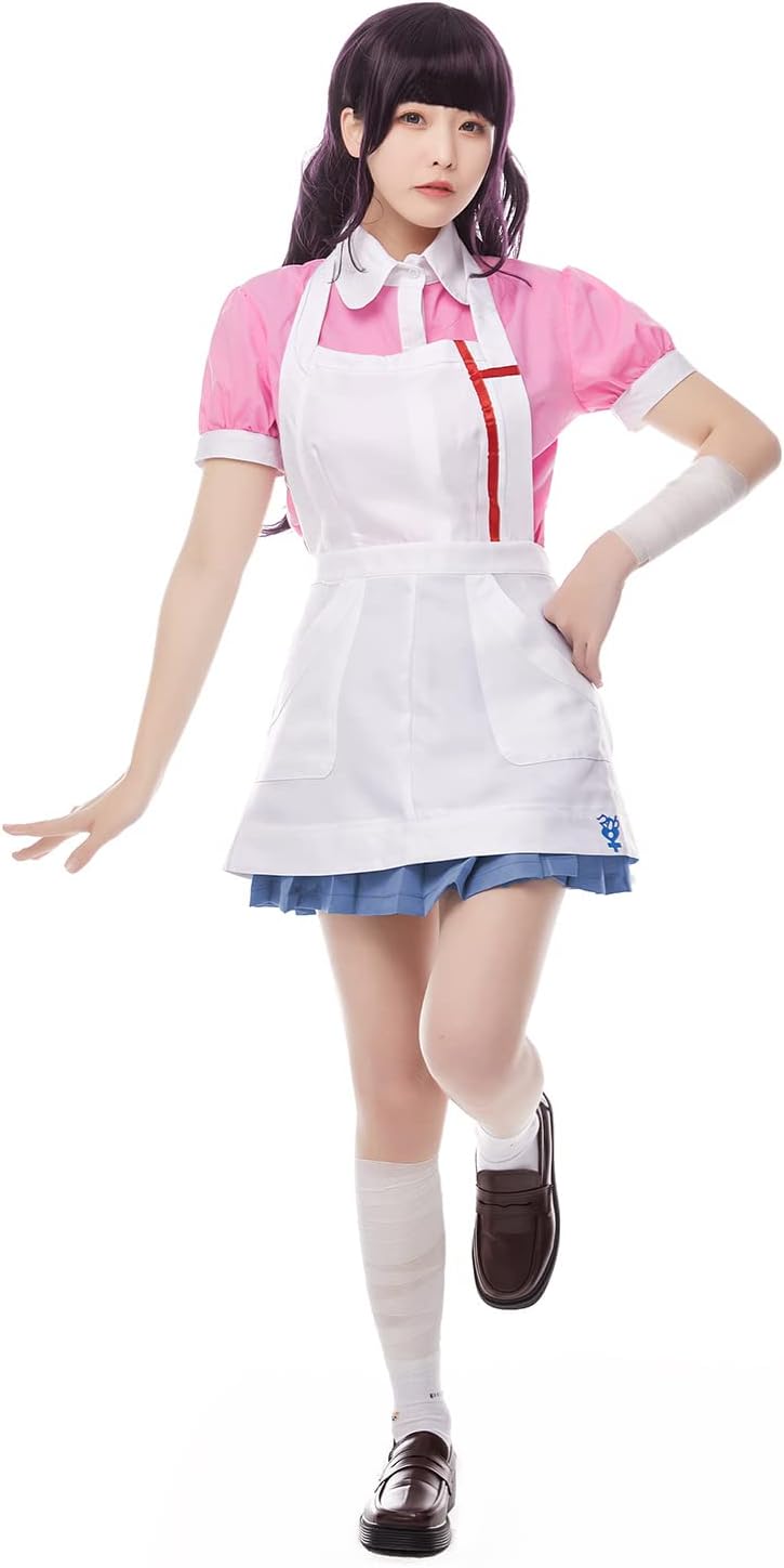 Gosbeliy Women Mikan Tsumiki Cosplay Costume Halloween Carnival Model Cosplay Costume Japanese High School