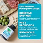 Zenwise Health Digestive Enzymes for Gut Health & Bloating Relief - Multi Enzymes Digestion Supplement with Probiotics, Bromelain & Papaya for Digestive Health Support - Men & Women - 60 Count - Image 3