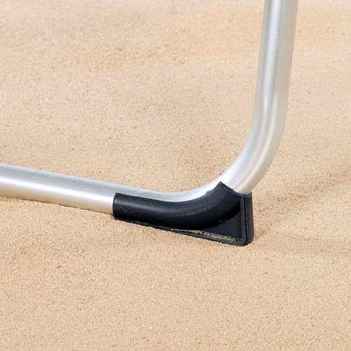 Miniatura 6 de Aktive Silla De Playa Plegable Y Reclinable 4 Posiciones Azul Marino, Medidas 51x45x76cm, Peso Máx. 110kg, Material Aluminio, Antivuelco, Sillas De Playa 62290