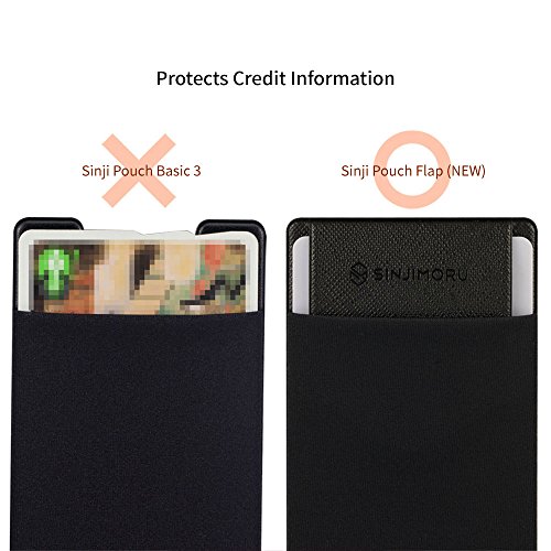 最安値 Sinjimoru 手帳型 カードケース Suica Pasmo カード入れ パース ケース Iphone Android対応 スマホ 背面 カードホルダー シンジポ チflap ブラック の価格比較
