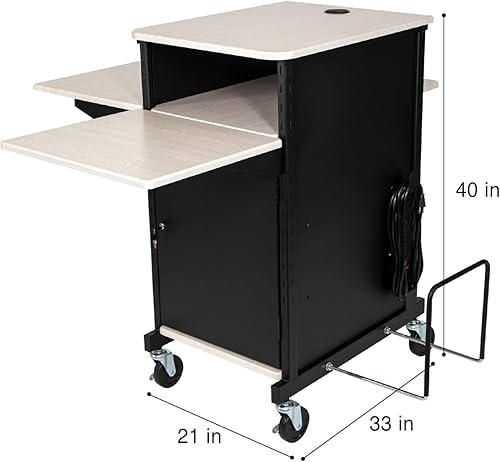 Miniatura 4 de OEF Furnishings Carrito de presentación Jumbo Plus