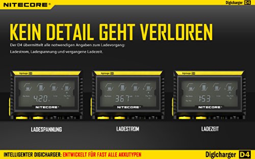 Cargador Nitecore D4EU contra el deterioro de tus baterías 4