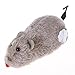 Domybest Clockwork Jouet souris en peluche pour chat et chien, mouvement mécanique, jouet interactif