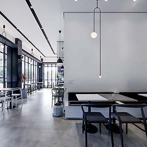 Lustre LED Simple aux finitions robinets dorés d'architecte