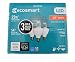 EcoSmart 40W Equivalent Soft White (2700K) B10 Candelabra CFL (3-Pack)