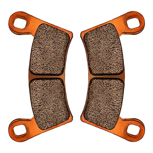 Image of Zinger Brake Pads for Polaris Ranger XP 1000 2018-2023,4 Set Front and Rear | Sintered Copper Brake Pads for Polaris General 1000 EPS 2016-2023,Ranger Crew XP 1000 2020-2023,General 1000 Sport 2020-2025