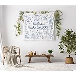 Anniversaree Custom Beach Bachelorette Tapestry, Photo Backdrop, Custom Location & Name Bachelorette Tapestry, Beach Bachelorette Party Decorations, Bach Party Decor, Bridal Shower Sign - Image 4