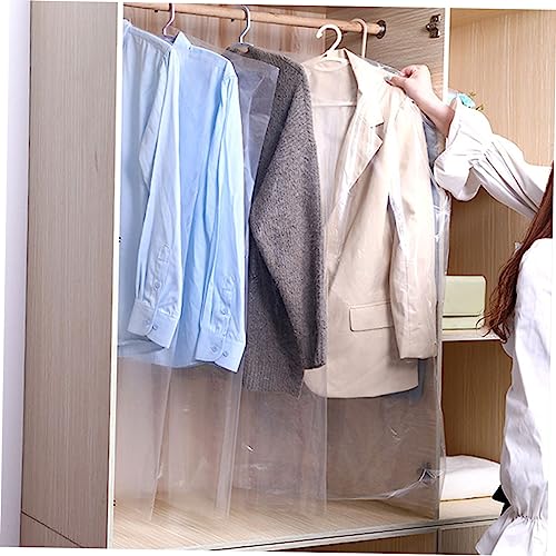 20pcs Transparent Dry Cleaning Garment Bags for Clothes Protective Covers Lightweight Clothing Storage for Suits and Costumes3