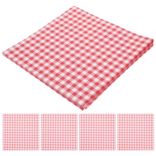 ROMISBABA 100 Hojas de Papel para Envolver Sándwiches y Postres, Papel de Aceite Resistente Grasa, Antiadherente y Adecuado para Hamburguesas y Cestas de Comida