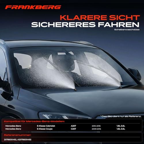 Gicleur de lave-glace Frankberg pour Classe E Cabriolet A207 Coupé C207