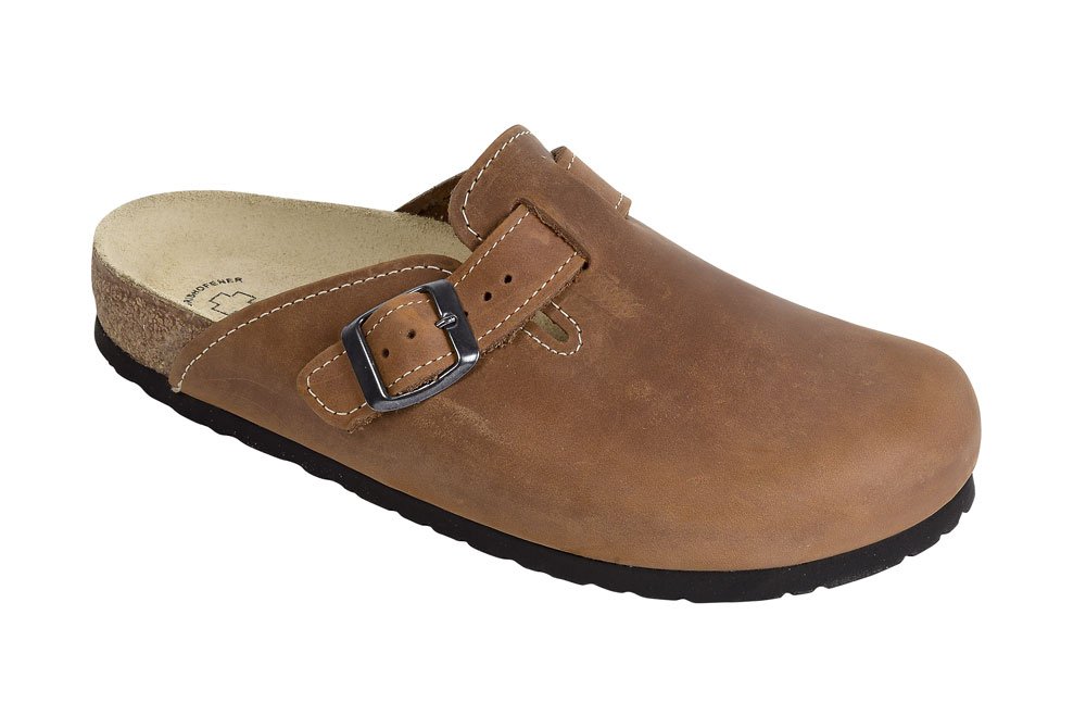 Weeger Wörishofer Women's Clog Slippers, Brown, 6.5 UK