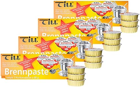 Till Fondue Gel 1x set of 80g (3 pieces) pots per pack