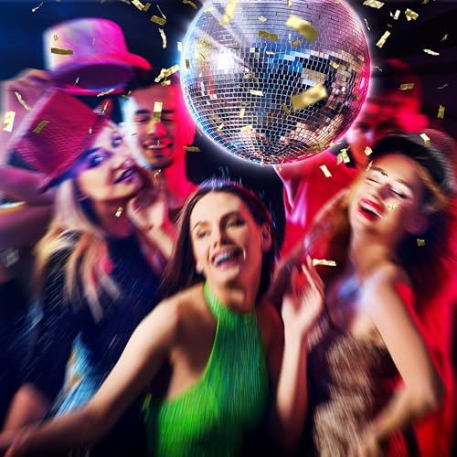 Boule disco rotative LED pour illuminer vos soirées et anniversaires - 4