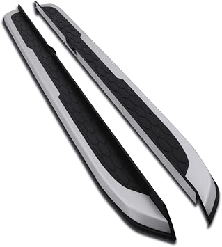 Predator4x4 Aluminium Side Steps Fixed Sill Skirts Side Skirts Running Boards Back ABS Water Channels Compatible with Honda CR-V CRV MK5 RW 2017-2022