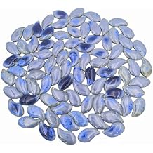 500g/1.1lb Petal Shape Ceramics Mosaic Tiles Pieces,Random Color Irregular Ceramics Mosaic Tiles for Mosaic Art Projects and DIY Crafts Home Decoration. Petal 07