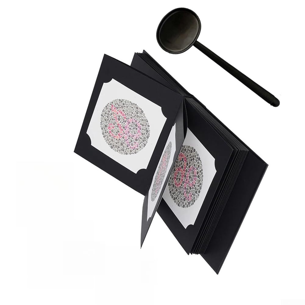 Ishihara Farbsehtest Buch mit 38 Tafeln & Okklusionsbrille –