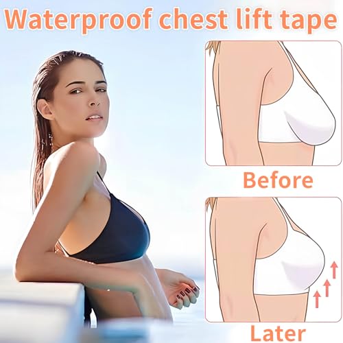 10 PCS Boob Tape,Breast Lift Tape for Large Breasts,Invisible Boobtape for A-D Cup2