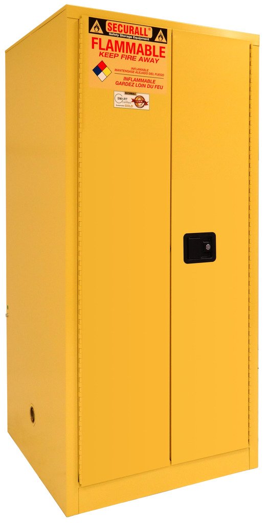 SECURALL A160 Flammable Storage Cabinet, 15 YR Warranty, 65 x 31 x
