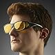 FALINGO Nachtsichtbrille Nachtfahrbrille Nachtsichtüberbrille NIGHT EDITION Autofahrbrille Anti-Blend-Brille UV 380