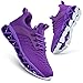 Women's Low top Running Shoes Blade Tennis Walking Sneakers Comfort Fashion Non Slip Work Sport Zapatos de Hombre Purple 6