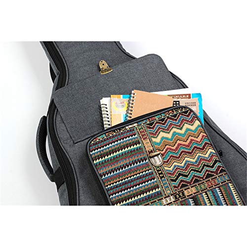 NINAINAI Housse pour Guitare Acoustique Sac à Guitare Acoustique épaissié et Sac de Guitare de Coton de 41 Pouces Plus… - Les Beatles, Paul McCartney, John Lennon, RIngo Starr, George Harrison NINAINAI Housse pour Guitare Acoustique Sac à Guitare Acoustique épaissié et Sac de Guitare de Coton de 41 Pouces Plus… – Image 6