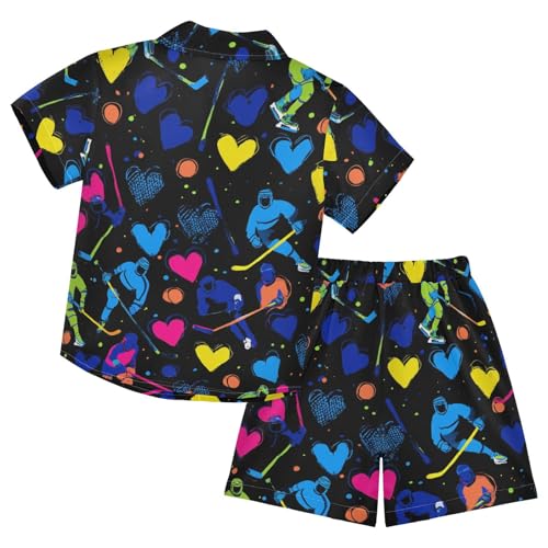 Image of Boccsty Red Strawberry Boy Summer Shorts Sets Hawaiian Toddler Boys T-Shirt & Pants 2 Pcs 3T-10T