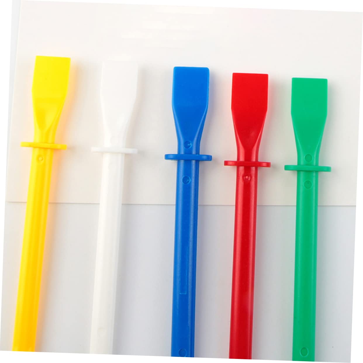 Housoutil 4 Ensembles Frottis De Colle Bricolage Outil De Grattage De Colle Bâtons De Colle Glue Stick Spatule Raclette Spatule À Colle Cuir Étaleur De Colle Matériel Pp 10 Pièces * 4
