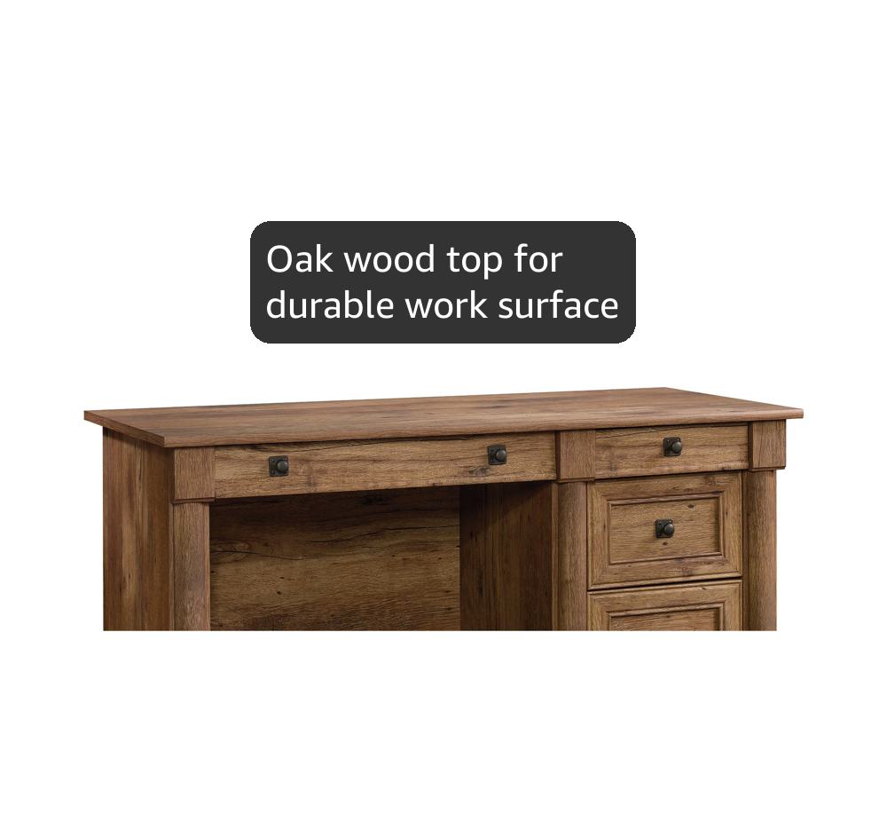 Amazon.com: Sauder Palladia Computer Desk with Drawers, Home