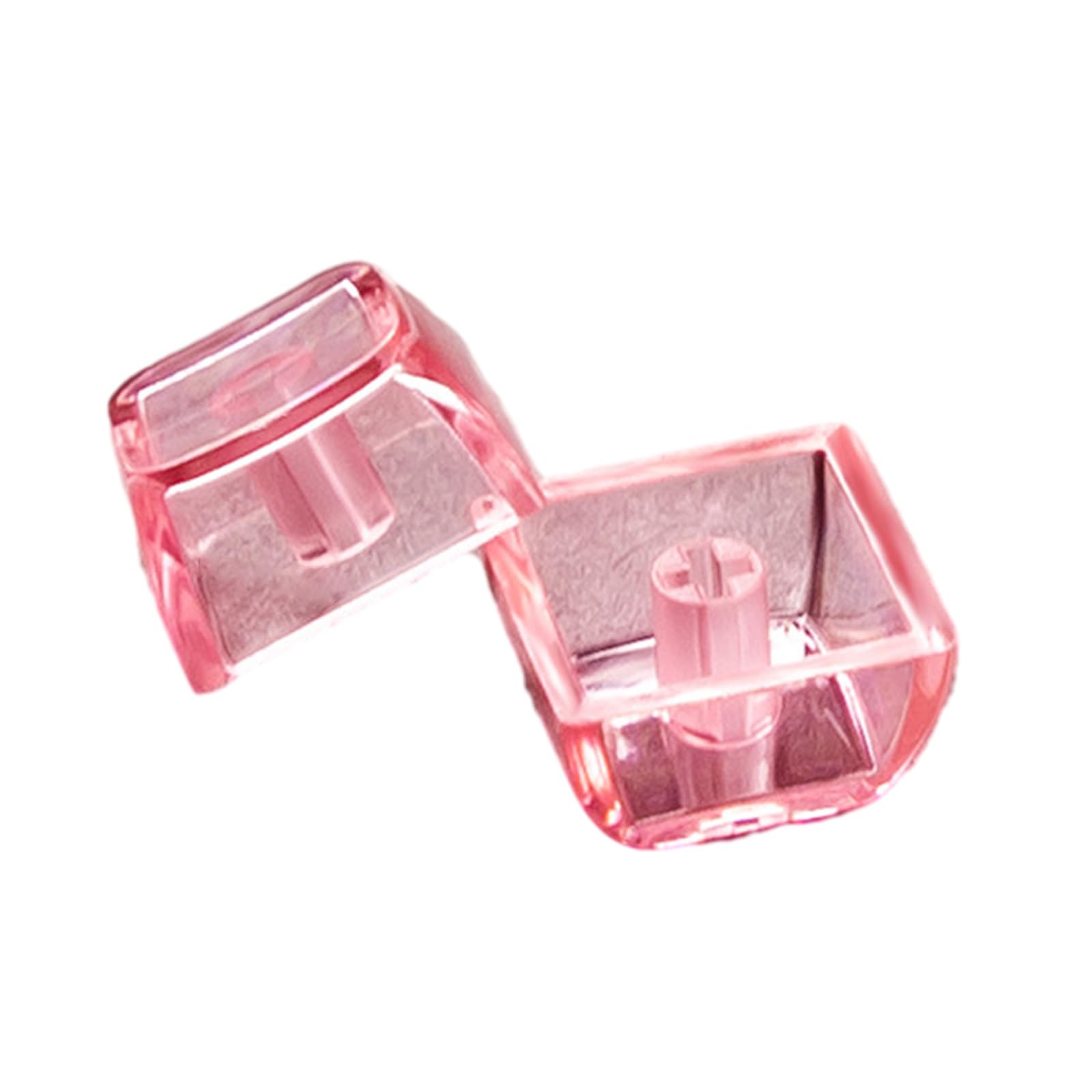 10 PCS Transparent Key Caps XDA Height Blank Key Cap Set Key Caps for Mechanical Keyboard Keycaps Backlit Keycaps Colorful Blank Key Caps