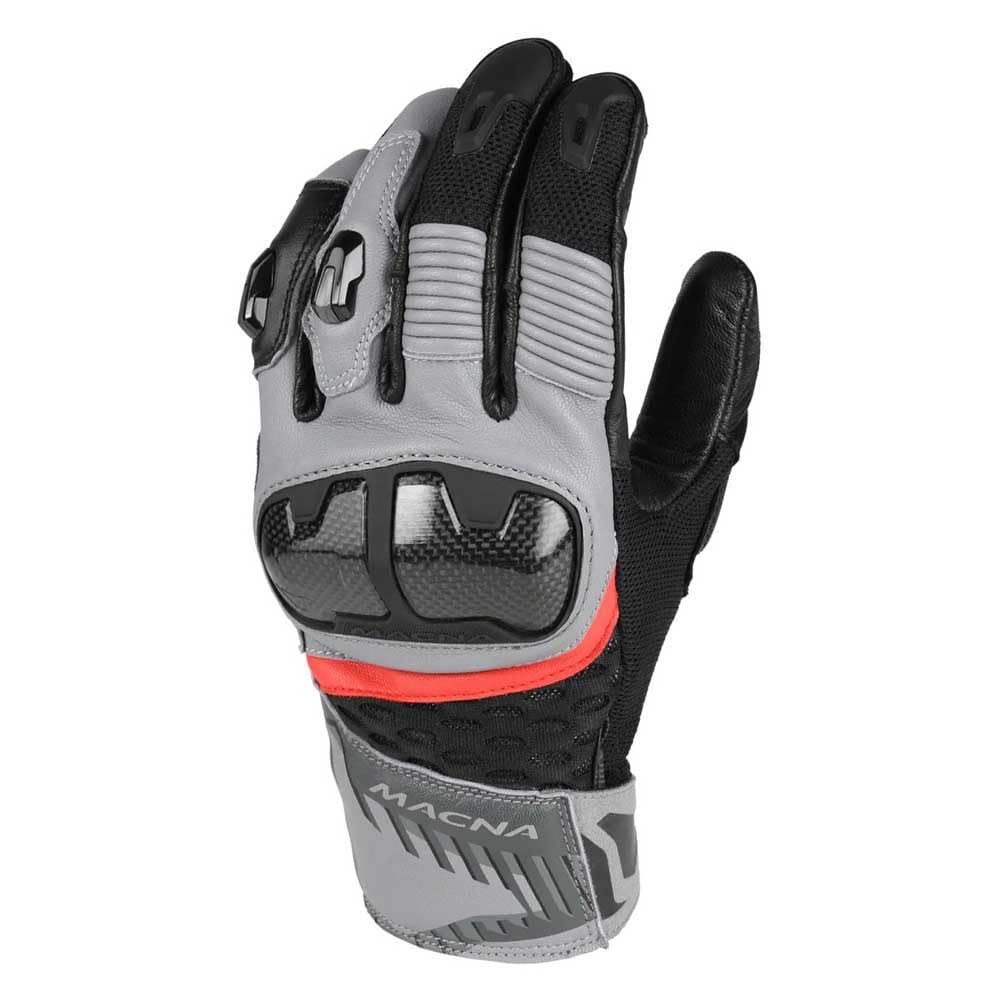 Macna Guanti moto Chizu M Grigio/Nero
