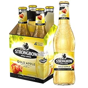 Strongbow Apple Ciders – Gold Apple 4,5% Vol. 4x330ml.